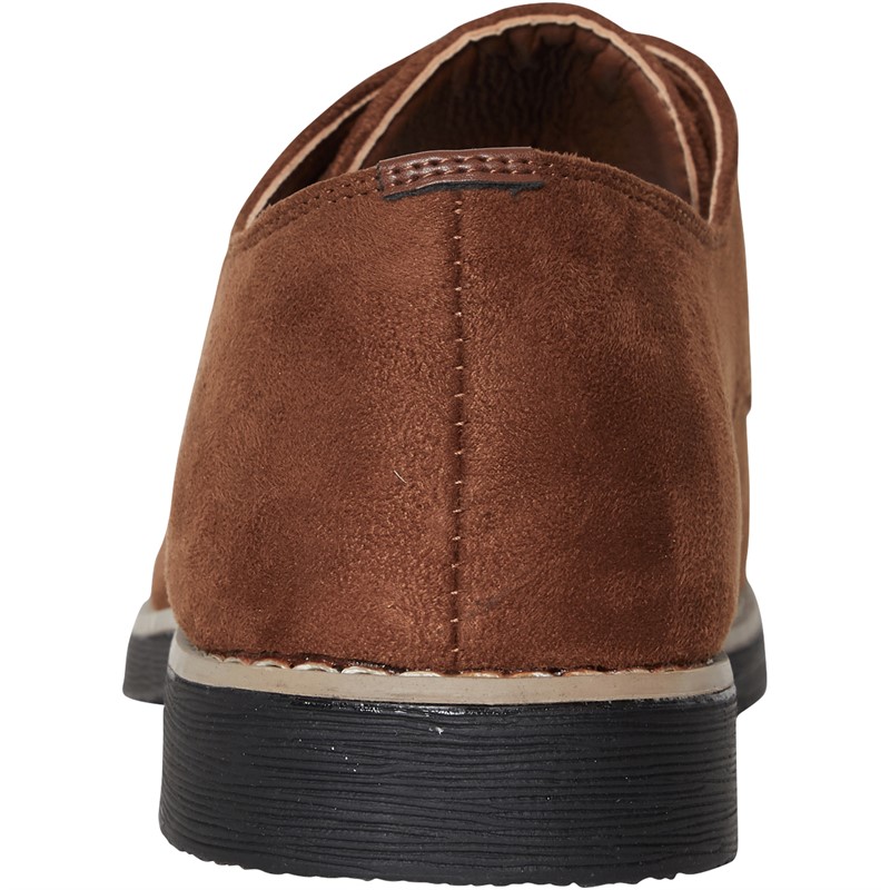 French Connection Mens Lace-Up Shoes Tan