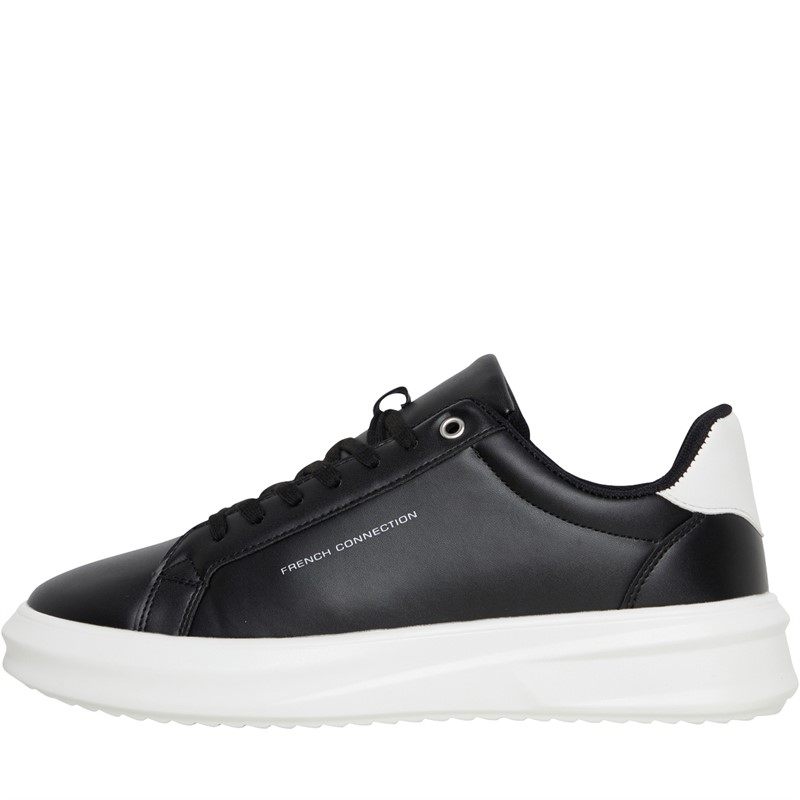 Buy French Connection Mens Hybrid Low Top Trainers Black/White