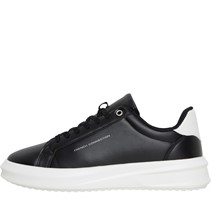 French Connection Mens Hybrid Low Top Trainers Black/White