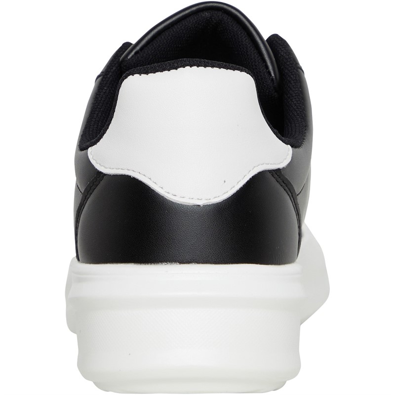 French Connection Mens Hybrid Low Top Trainers Black/White