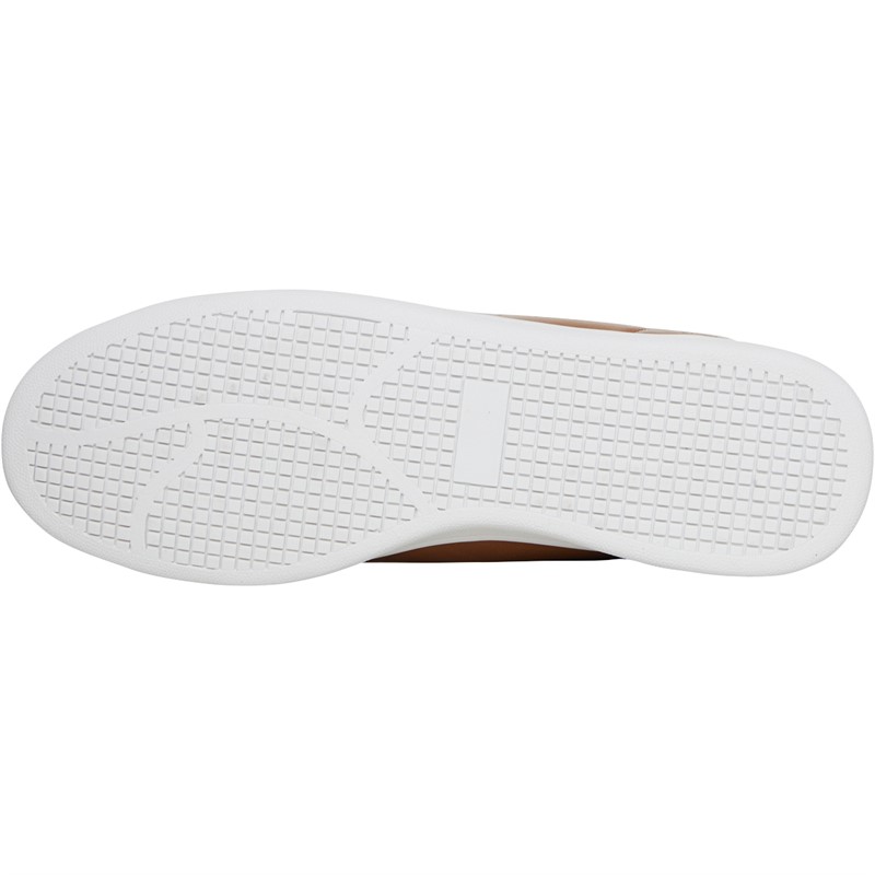 French Connection Mens Casual Trainers Brown/White