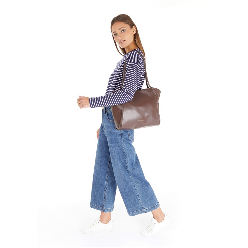 French Connection Womens Tote Bag Tan