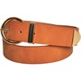 French Connection Womens PU Belt Tan