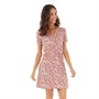 French Connection Womens Tea Dress Dusty