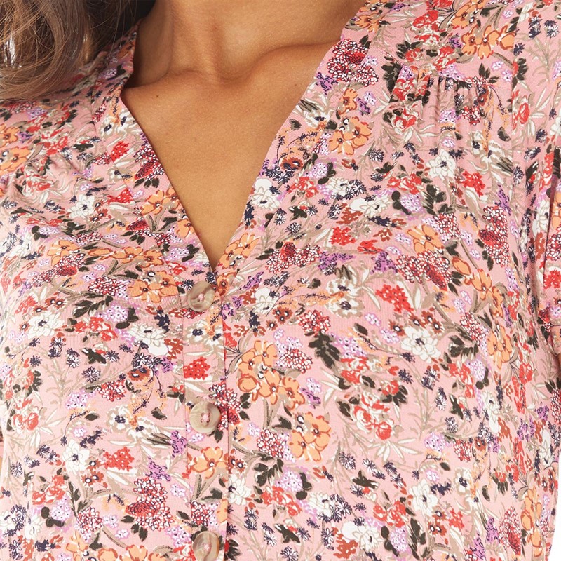 French Connection Womens Tea Dress Dusty