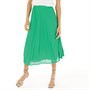 French Connection Womens Pleat Skirt Veridian