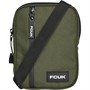 French Connection Mens FCUK Flight Bag Khaki/White