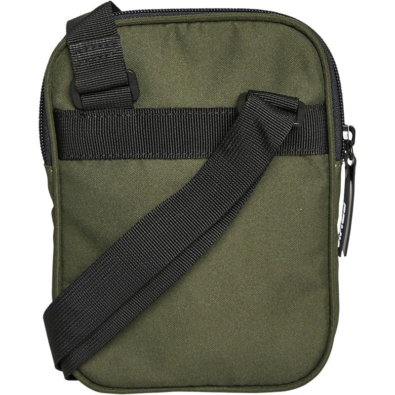 French Connection Mens FCUK Flight Bag Khaki/White