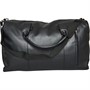 French Connection Mens Faux Leather Weekender Holdall Black