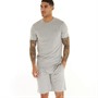 French Connection Mens FCUK Stack Co-Ord Light Grey Mel