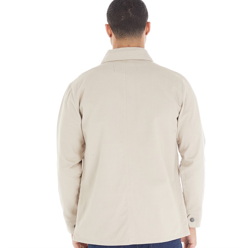 French Connection Mens Utility Jacket Stone