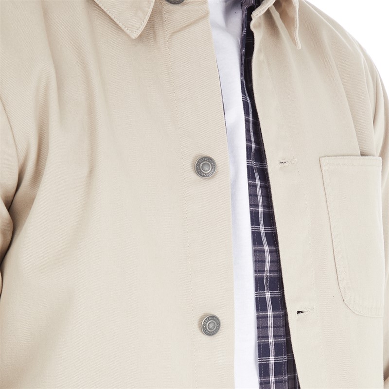 French Connection Mens Utility Jacket Stone