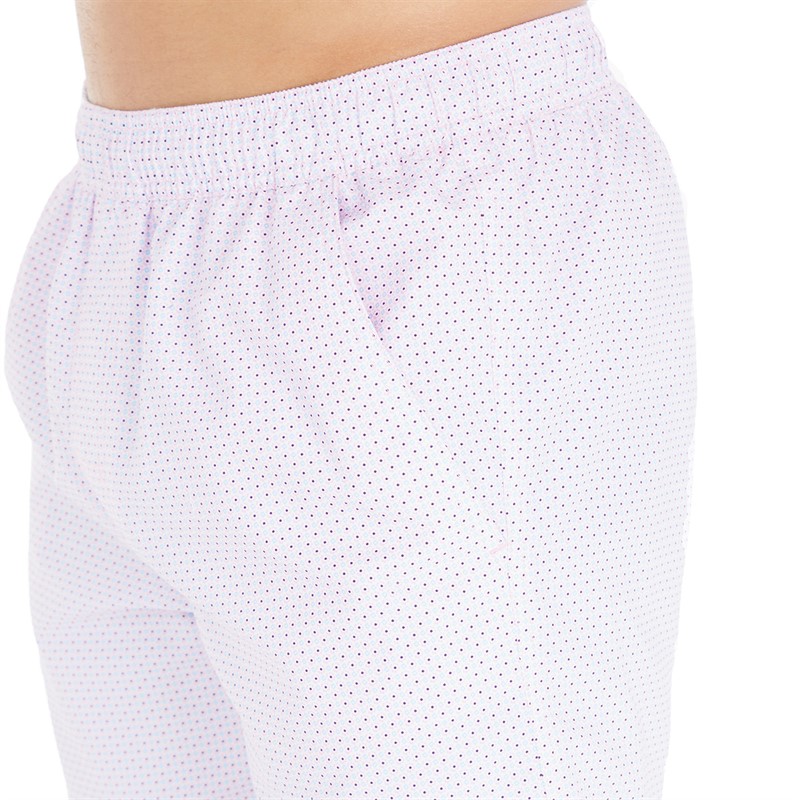 French Connection Mens Prem Floral Swim Shorts Ditsy Pink