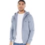 French Connection Mens FC Zip Hoodie Light Blue/Marine