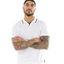 French Connection Mens Jersey Trophy Tipped Polo White/Marine
