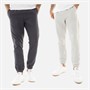 French Connection Mens Two Pack Cuffed Tech Cargos Pants Marine/Light Grey