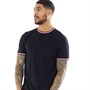 French Connection T-Shirt mit Ringel Marine Herren