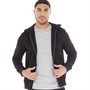 French Connection Mens FC Zip Hoodie Black