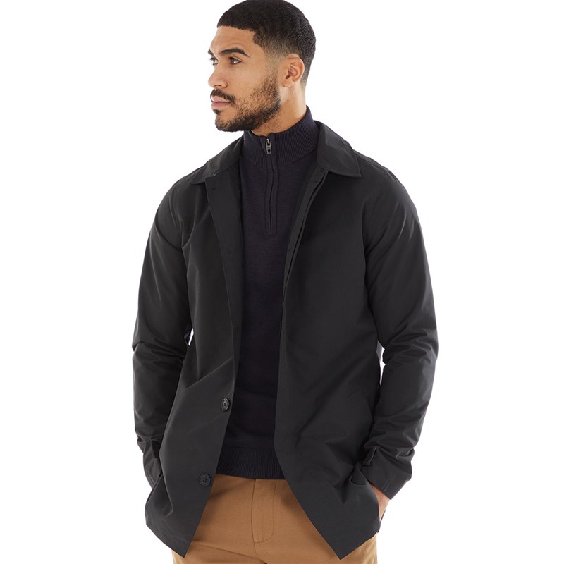 Buy French Connection Mens Mac Jacket Black