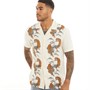 French Connection Mens Tiger Mountain Short Sleeve Shirt Cream