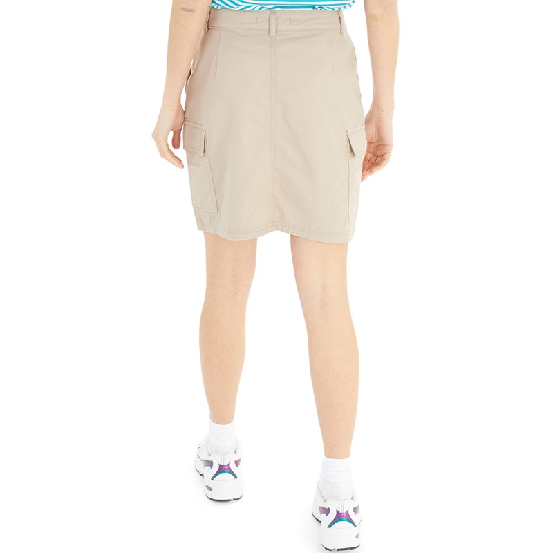French Connection Womens Cargo Skirt Stone