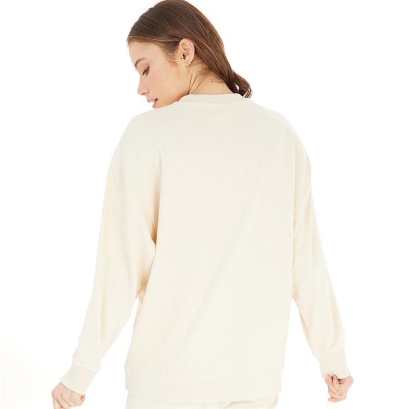 Buy French Connection Womens FC Oversized Sweatshirt Light Stone