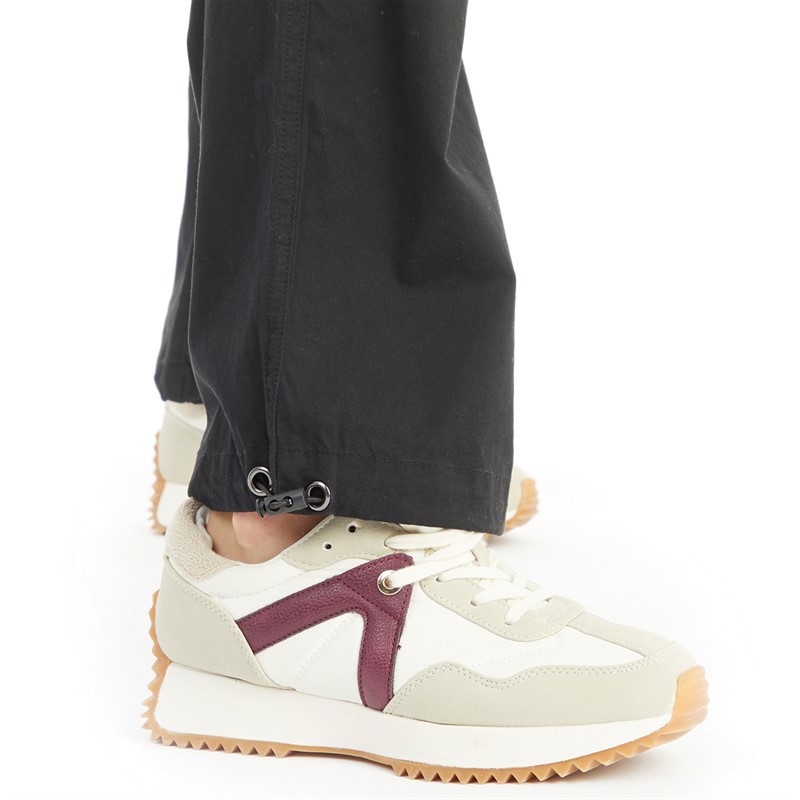 French Connection Womens Parachute Trousers Black