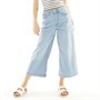 French Connection Womens Culotte Jeans Stonewash