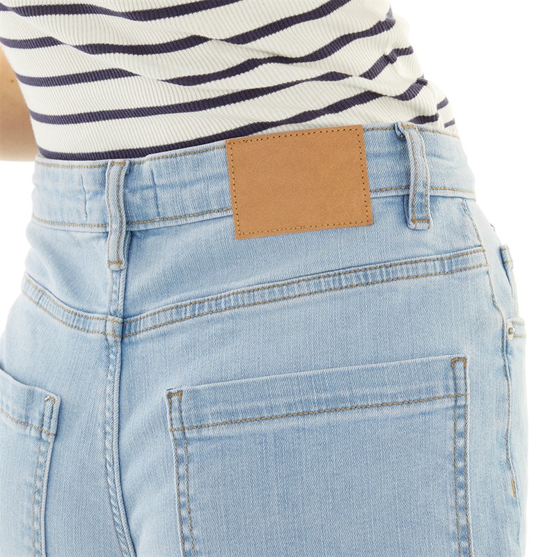 French Connection Womens Culotte Jeans Stonewash