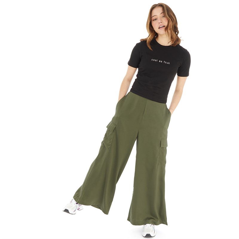 Women's straight leg cargo pants sale