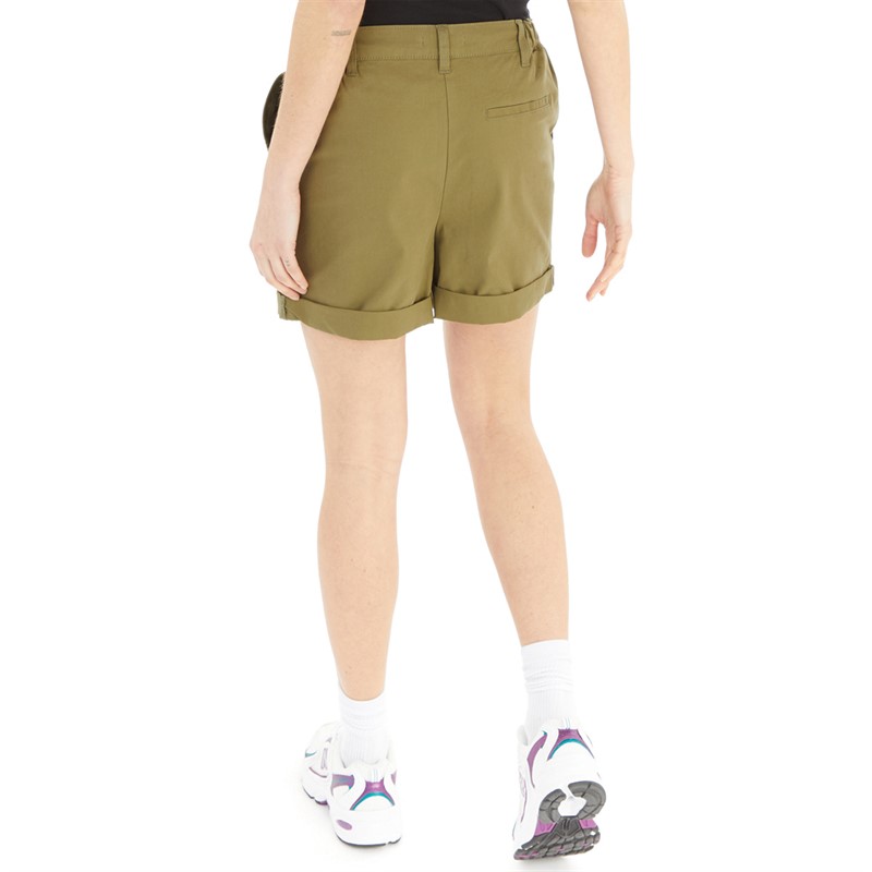 French Connection Womens Chino Shorts Khaki