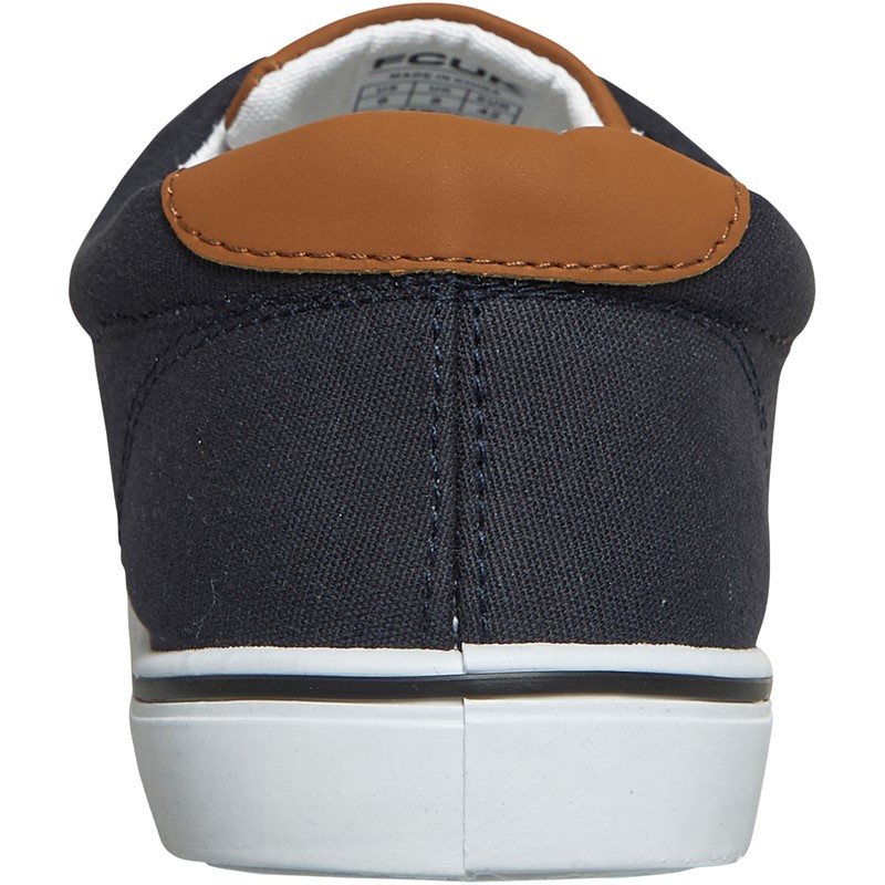 French Connection Herre FCUK Dæk Canvas Pumps Blå