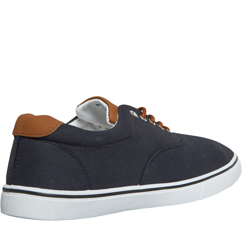 French Connection Herre FCUK Dæk Canvas Pumps Blå