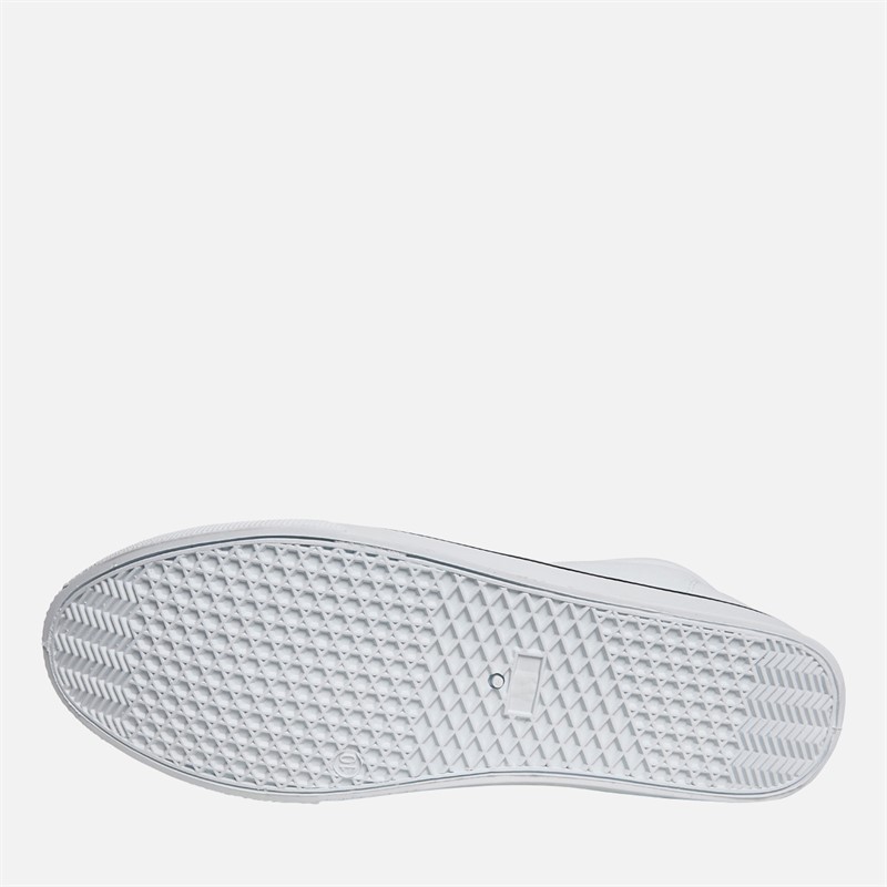 French Connection Deck Canvas Pumps dla niego kolor biały mono