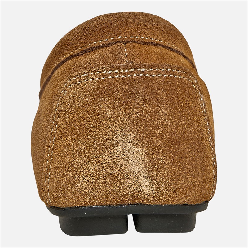 French Connection Herre Suede Driving Hyttesko Brun