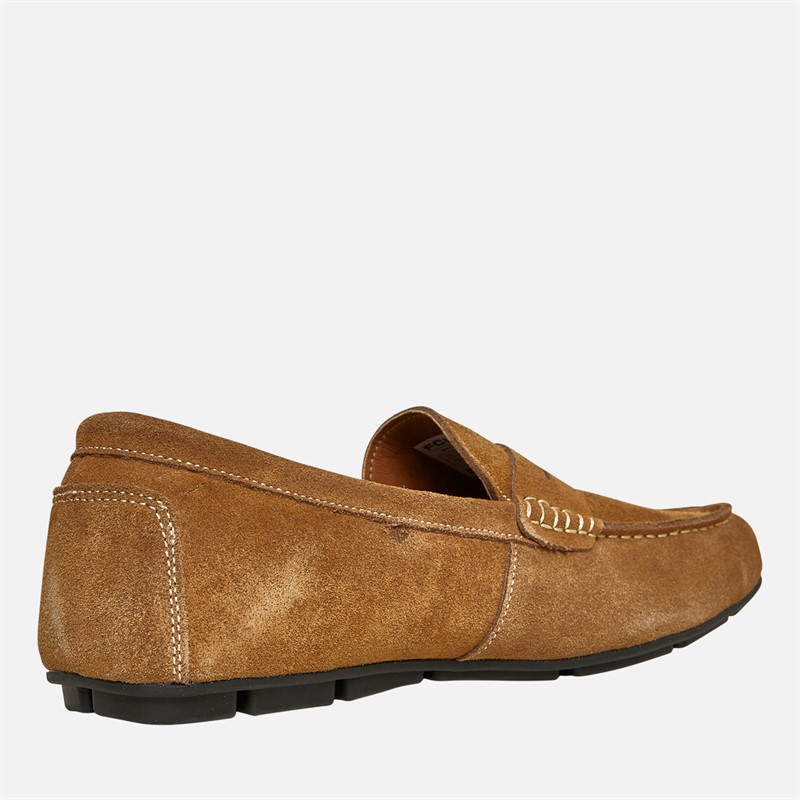 Tan suede driving shoes cheap