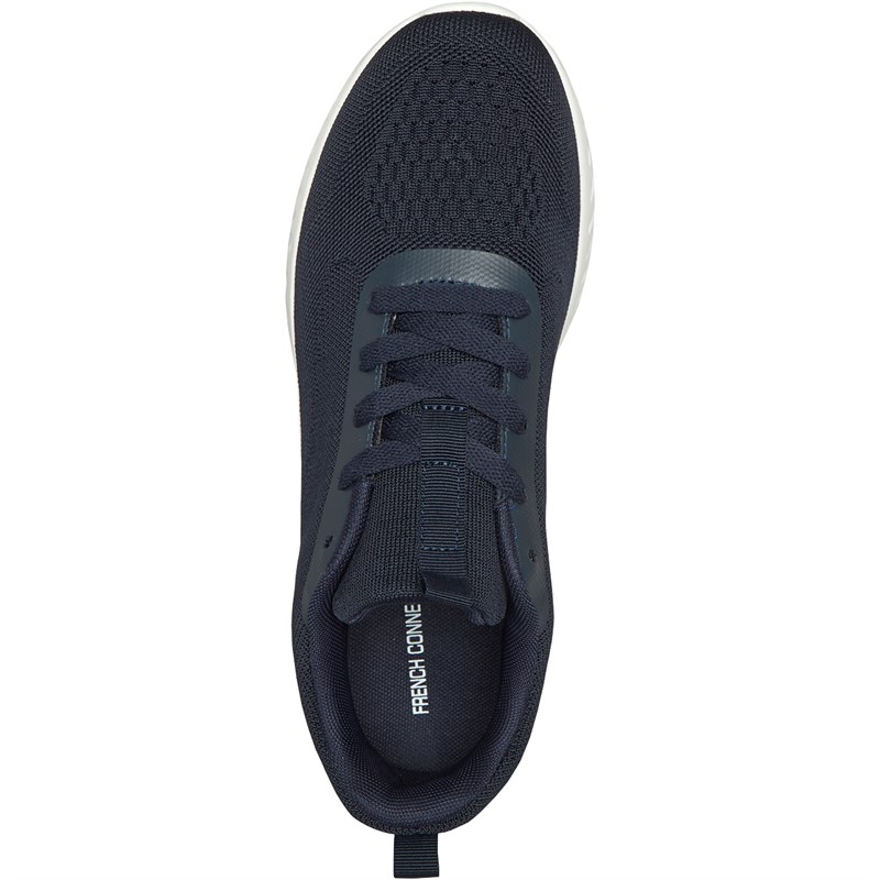 French Connection V5 trainers dla niego kolor granatowo-biały
