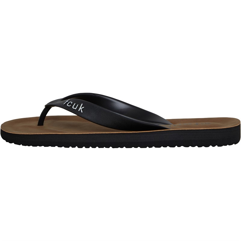 French Connection Flip Flops dla niego kolor czarny