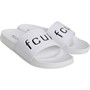 French Connection Herren FCUK Slipper Weiß/Schwarz