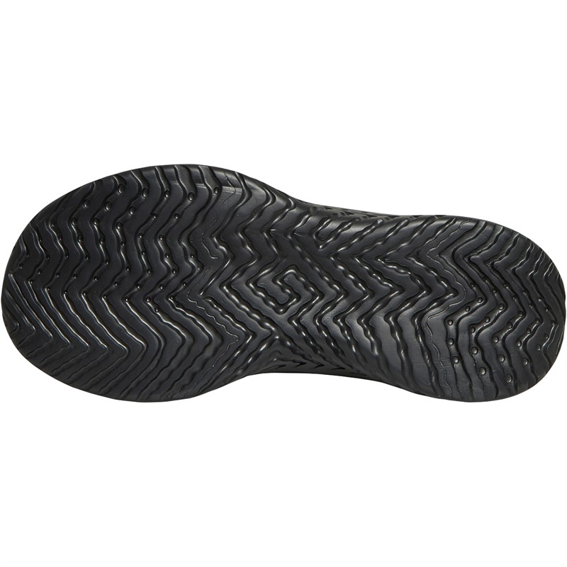 French Connection Womens V5 Lace Trainers Black Mono