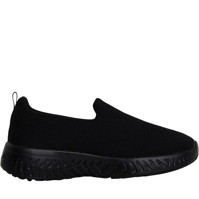Buy French Connection Womens V5 Slip On Trainers Black Mono