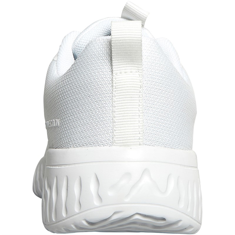 Buy French Connection Womens V5 Lace Trainers White Mono