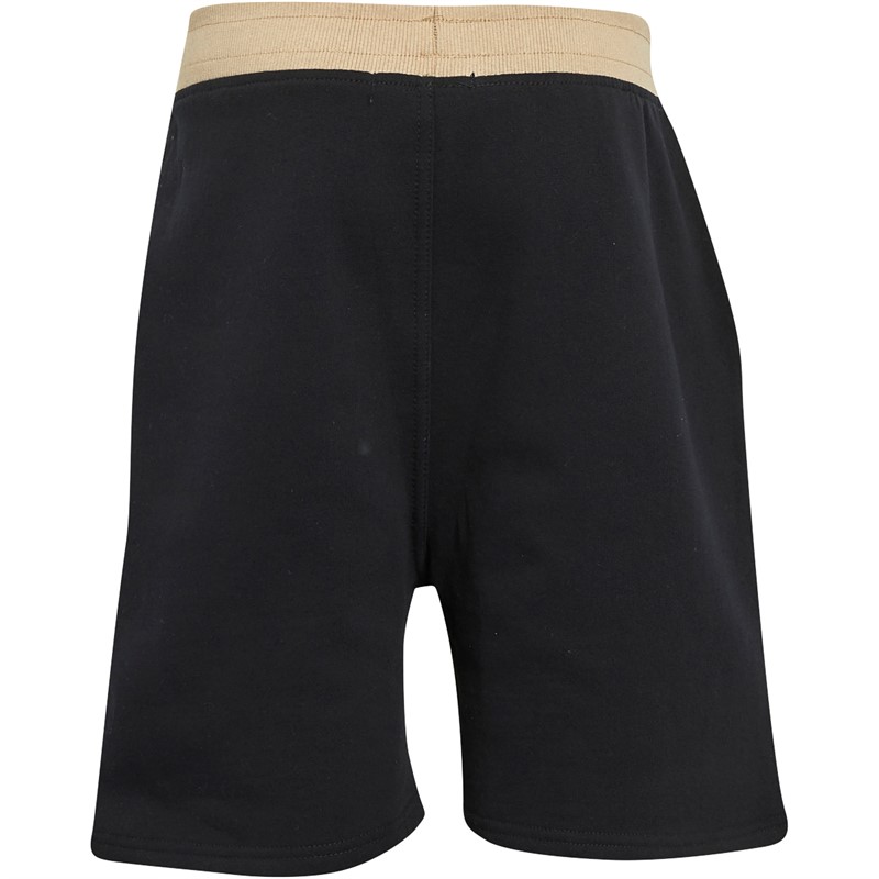 French Connection Boys Byline Short Sleeve Zip Polo And Shorts Set Marine/Sand/Stone