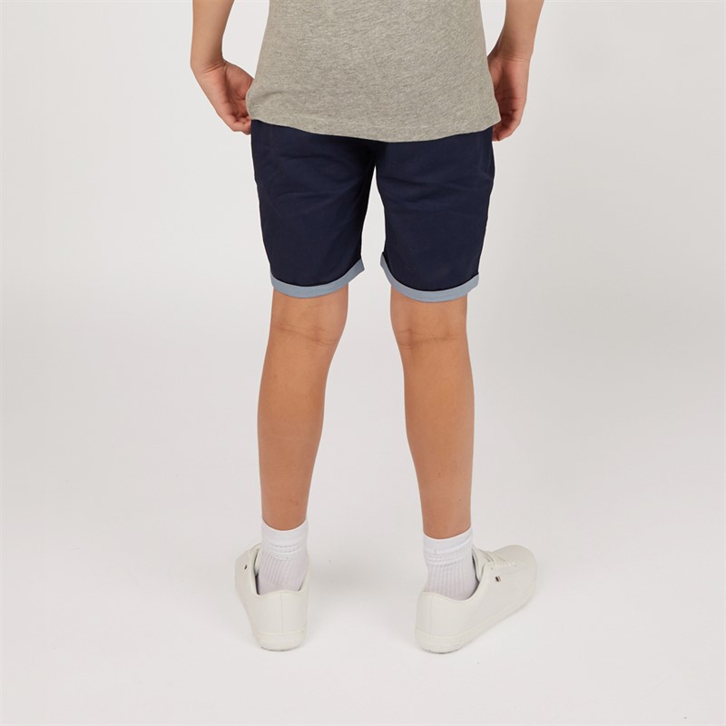 French Connection Short Chino Garçon Bleu Marine