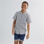 French Connection Drenge Edenfield Skjorte Og Shorts Sæt Marine/Off White