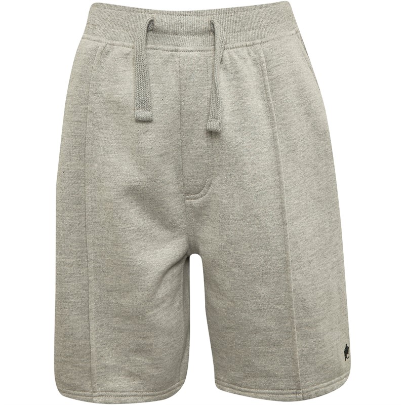 French Connection Ensemble Polo à Boutons et Short Garçon Gris Chiné