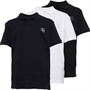 French Connection Junge Drei Pack Polos Schwarz / Marine / Weiß