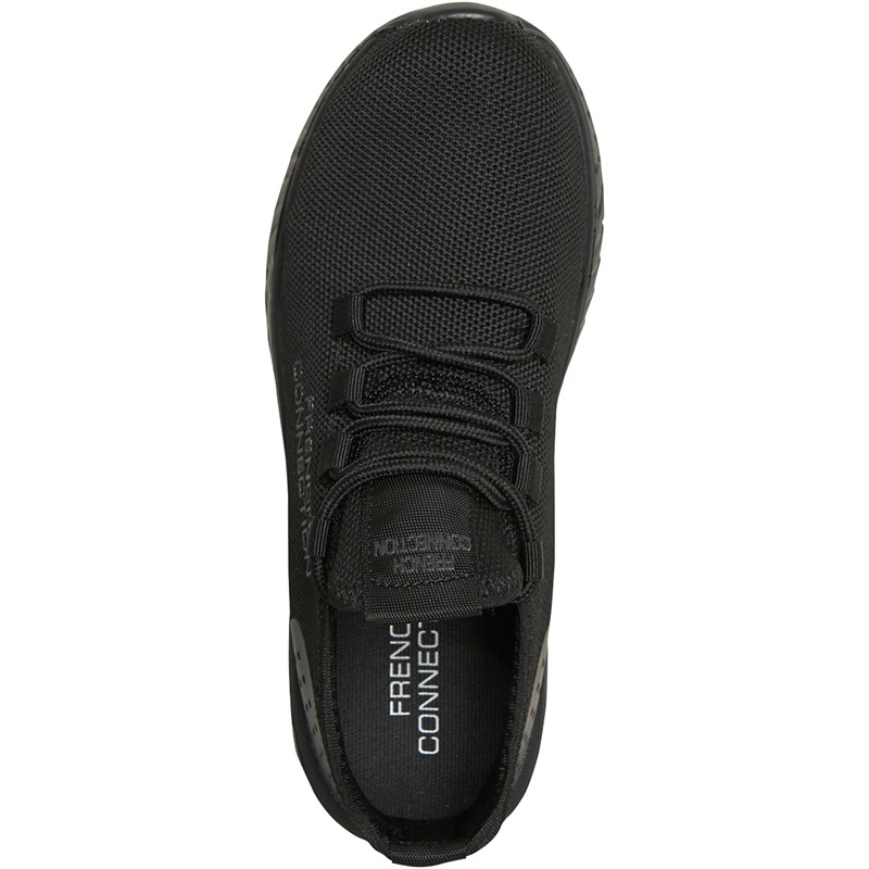 French Connection Junior Cloud Trainers Black