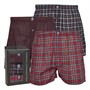 French Connection 3 szt. bokserek FC dla niego kolor Chateau Gingham/Chateau Check/czerwony zielono-niebieski w kratę
