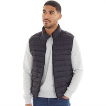 French Connection Mens Gilet Row 3 Funnel Superlight Gilet Marine